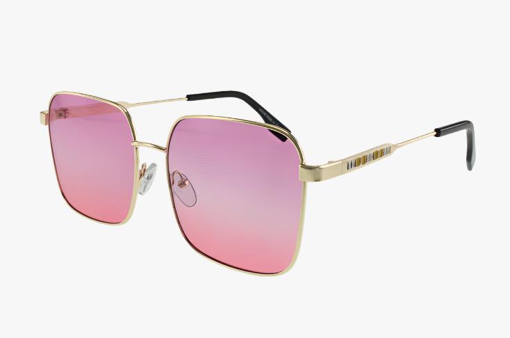 pink Wholesale Fashion Metal Frame Sunglasses