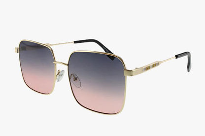 grey pink Wholesale Fashion Metal Frame Sunglasses