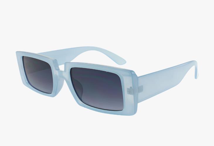 blue Fashion Wholesale Medium Square Shaped Sunglasses