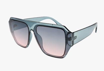 grey Fashion Wholesale Flat Top Pilot Sunglasses