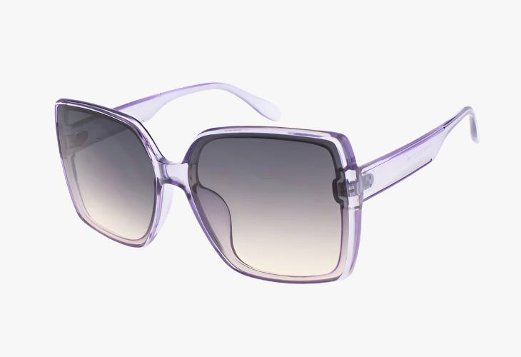 grey Wholesale Classic Square Frame Color Sunglasses