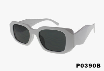P0390B - Wholesale Fashion Geometric Sunglasses