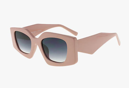 pink Wholesale Fashion Geometric Shaped Sunglasses