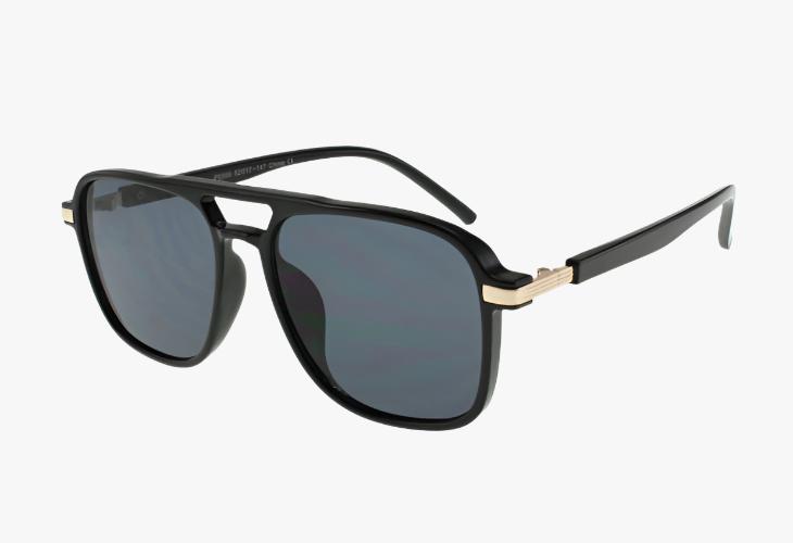 smoke Wholesale Square Aviator Style Pilot Sunglasses