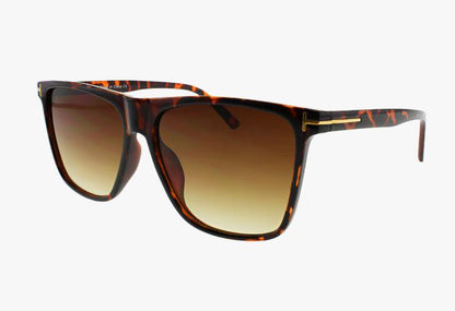 tortoise shell Wholesale Classic Fashion Square Frame Sunglasses