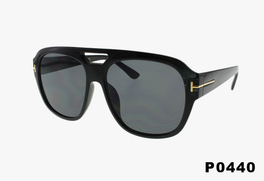 black Wholesale Large Aviator Pilot Style Sunglasses