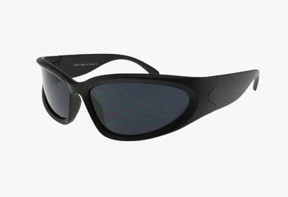 black Wholesale Designer Inspired Fashion Sport Sunglasses