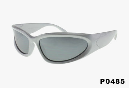 silver mirror Wholesale Designer Inspired Fashion Sport Sunglasses