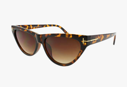 tortoise shell Wholesale Medium Fashion Cat Eye Sunglasses