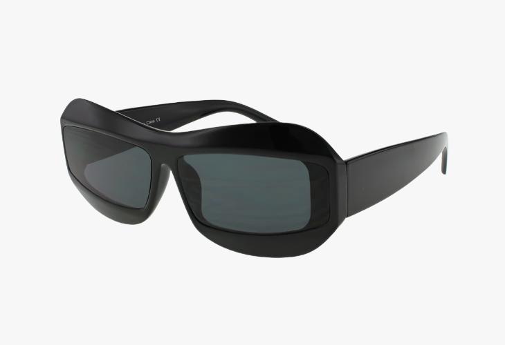 black Wholesale Modern Square Fashion Sunglasses