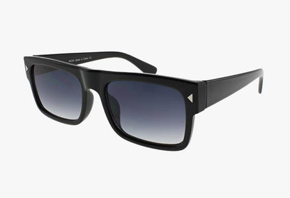 gradient black Wholesale Square Flat Top Fashion Sunglasses