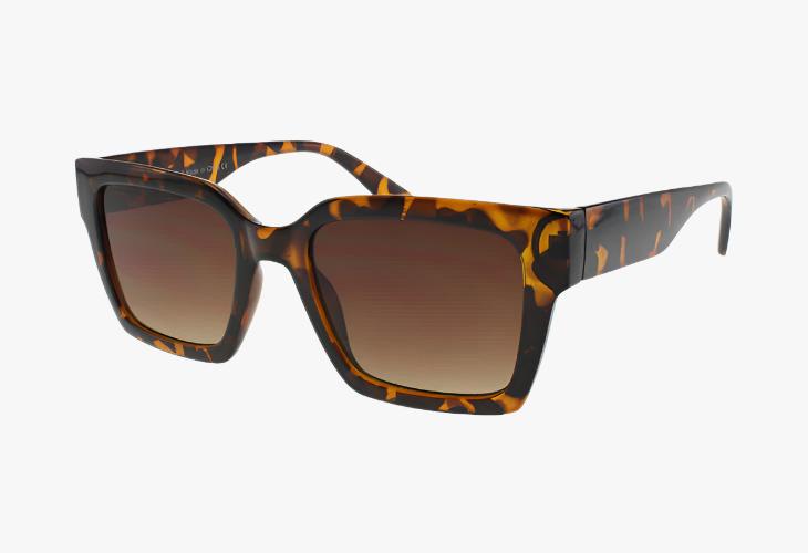 tortoise Wholesale Classic Square Shaped Sunglasses