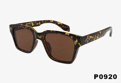 tortoise frame Wholesale Fashion Squared With Star Detailing Sunglasses