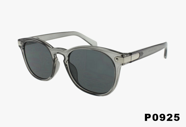 grey  Round Keyhole Bridge Fashion Wholesale Sunglasses