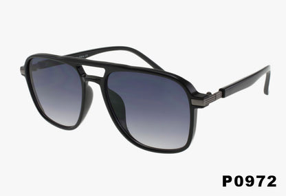 black Classic Fashion Pilot Style Wholesale Sunglasses