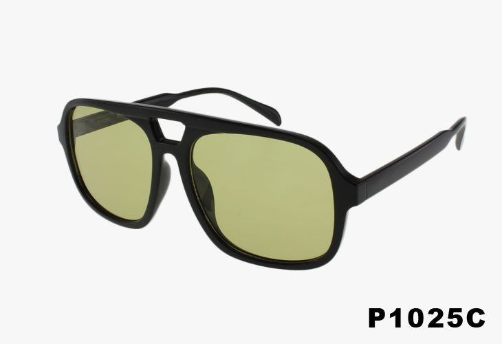green Classic Large Aviator Pilot Wholesale Sunglasses