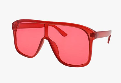 red Wholesale Fashion Sport Shield Sunglasses