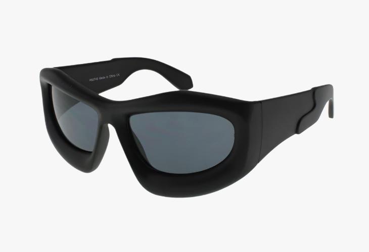 black Wholesale Fashion Inflated Bubble Style Sunglasses