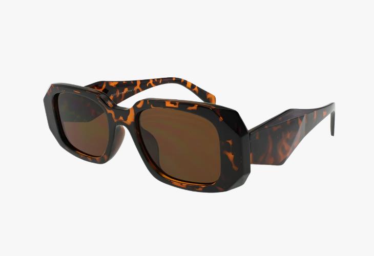 tortoise Wholesale Fashion Geometric Sunglasses