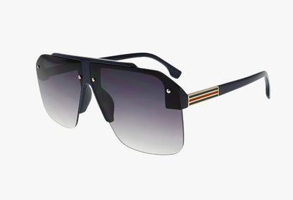 black Wholesale Fashion Sport Enamel Pilot Sunglasses