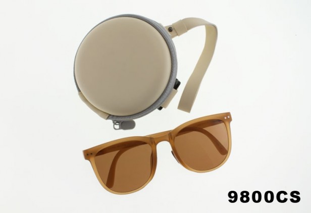 9800CS - One Dozen - Folding Sunglasses with Case