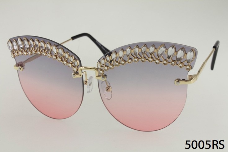 Wholesale Women's Bling Sunglasses with 