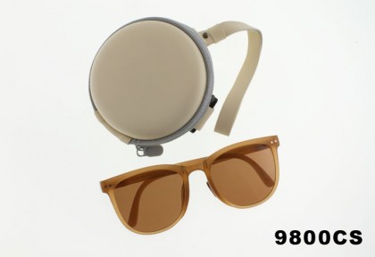 9800CS - One Dozen - Folding Sunglasses with Case